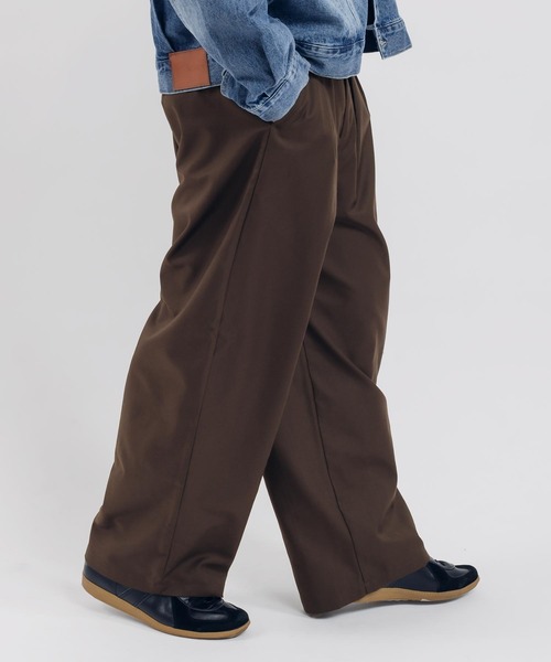 MUHET（ミュエータ）の「【セットアップ可能】アソート２タックパンツ（スラックス・レディース・ネイビー/ブラウン/グレー・X-LARGE/SMALL/MEDIUM）」の21枚目の写真