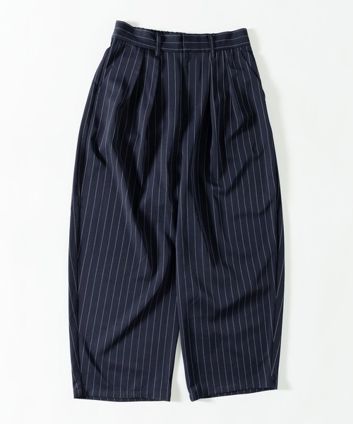 MUHET（ミュエータ）の「【セットアップ可能】アソート２タックパンツ（スラックス・レディース・ネイビー/ブラウン/グレー・X-LARGE/SMALL/MEDIUM）」の13枚目の写真