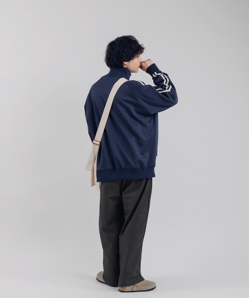 MUHET（ミュエータ）の「【セットアップ可能】アソート２タックパンツ（スラックス・レディース・ネイビー/ブラウン/グレー・X-LARGE/SMALL/MEDIUM）」の9枚目の写真