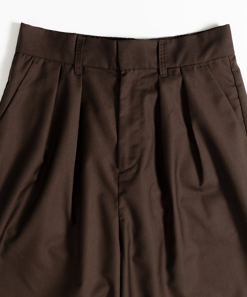 MUHET（ミュエータ）の「【セットアップ可能】アソート２タックパンツ（スラックス・レディース・ネイビー/ブラウン/グレー・X-LARGE/SMALL/MEDIUM）」の11枚目の写真