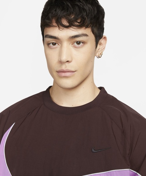 NIKE（ナイキ）の「《セットアップ対応商品》ナイキ スウッシュ メンズ ウーブン ジャケット / Nike Swoosh Men's Woven Jacket＜S-2XL 展開＞（ナイロンジャケット・メンズ・ブラウン系その他/ブラック/グリーン系その他2・L/XL/2XL/M/S）」の12枚目の写真