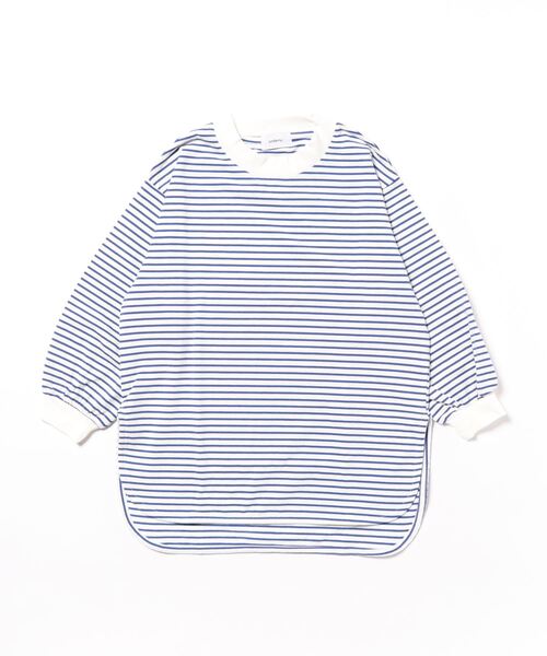 undeny.（アンディニ－）の「アンディニー ボーダー L/S Tシャツ（Tシャツ/カットソー・キッズ・ブラック/グリーン/ブルー・L/XL/M）」の10枚目の写真