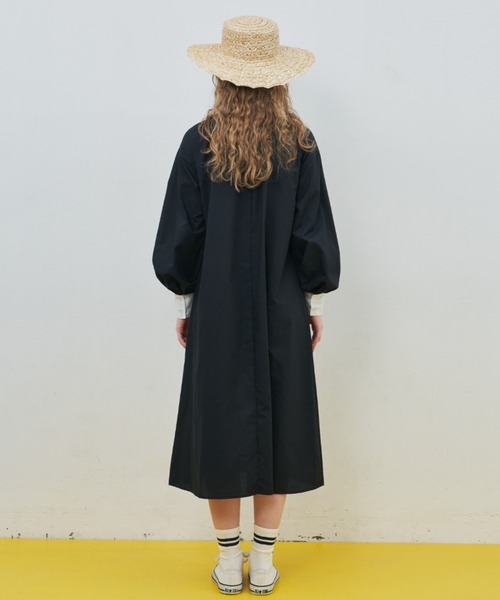 P*読様 最終価格 ebure マラケッシュストライプクレリックシャツワンピース mily bilet ワンピース 「mily bilet」1枚で主役級。マルチ