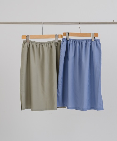 KATHARINE ROSS(キャサリンロス)の「【KATHARINE ROSS】シャーリングシャツワンピース(シャツワンピース・レディース・ブルー/ライトグレー・MEDIUM)」の14枚目の写真