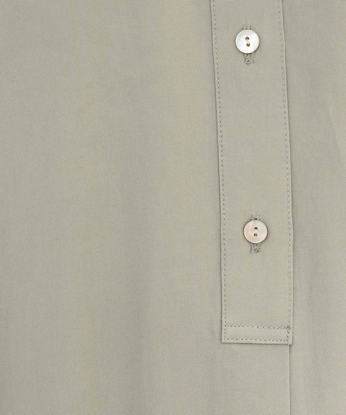 KATHARINE ROSS(キャサリンロス)の「【KATHARINE ROSS】シャーリングシャツワンピース(シャツワンピース・レディース・ブルー/ライトグレー・MEDIUM)」の7枚目の写真