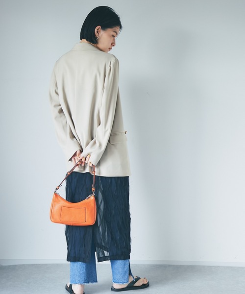 RIVE DROITE（リヴドロワ）の「女性らしいポイントが沢山/チュールキャミワンピース（ワンピース・レディース・ホワイト/ブラック・FREE）」の20枚目の写真