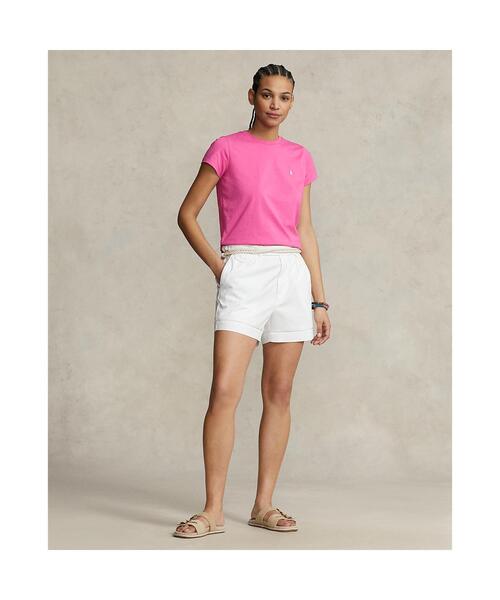 PALPH LAUREN カットソー　くすみピンク サイズ M コットン Polo ベア コットン ジャージー Tシャツ | POLO RALPH