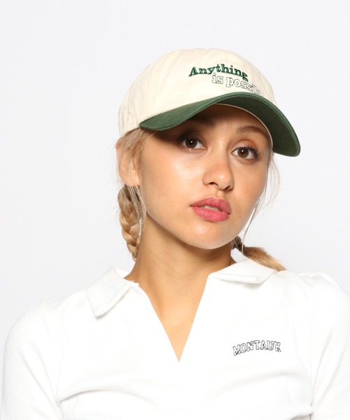 FOREVER 21（フォーエバー トゥエンティーワン）の「バイカラーキャップ（キャップ・レディース・グリーン系その他/ブルー/ピンク系その他・FREE）」の8枚目の写真