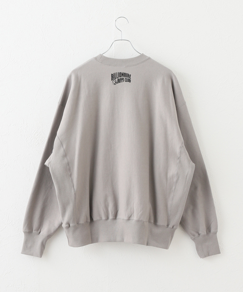 BILLIONAIRE BOYS CLUB(ビリオネア・ボーイズ・クラブ)の「【BILLIONAIRE BOYS CLUB】CHENILLE PRINT LOGO REVERSE WEAVE(スウェット・メンズ・ブラック・MEDIUM)」の3枚目の写真