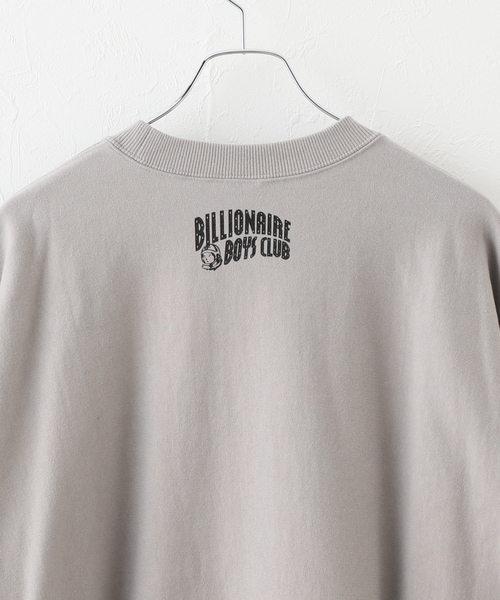 BILLIONAIRE BOYS CLUB(ビリオネア・ボーイズ・クラブ)の「【BILLIONAIRE BOYS CLUB】CHENILLE PRINT LOGO REVERSE WEAVE(スウェット・メンズ・ブラック・MEDIUM)」の5枚目の写真