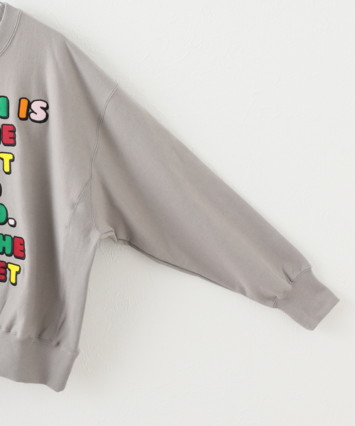BILLIONAIRE BOYS CLUB(ビリオネア・ボーイズ・クラブ)の「【BILLIONAIRE BOYS CLUB】CHENILLE PRINT LOGO REVERSE WEAVE(スウェット・メンズ・ブラック・MEDIUM)」の8枚目の写真