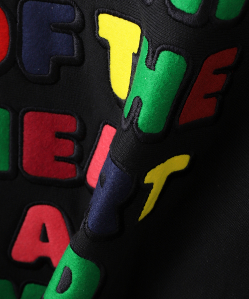 BILLIONAIRE BOYS CLUB(ビリオネア・ボーイズ・クラブ)の「【BILLIONAIRE BOYS CLUB】CHENILLE PRINT LOGO REVERSE WEAVE(スウェット・メンズ・ブラック・MEDIUM)」の16枚目の写真