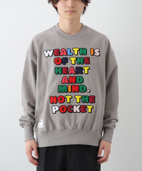 BILLIONAIRE BOYS CLUB(ビリオネア・ボーイズ・クラブ)の「【BILLIONAIRE BOYS CLUB】CHENILLE PRINT LOGO REVERSE WEAVE(スウェット・メンズ・ブラック・MEDIUM)」の18枚目の写真