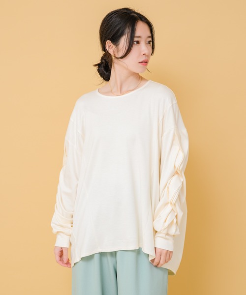 tシャツ 「KATHARINE ROSS」日本製 ワッフルプルオーバー レディース KATHARINE ROSS tシャツ 「KATHARINE ROSS」日本製 ワッフルプル