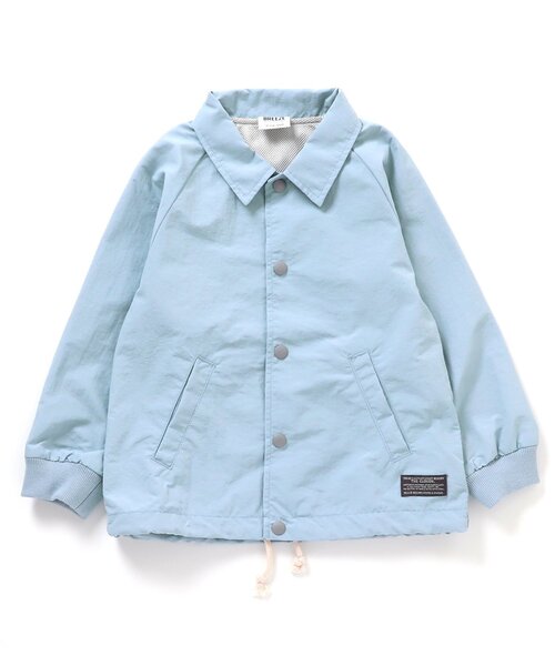 BREEZE(ブリーズ)の「バックロゴコーチジャケット(テーラードジャケット・キッズ・ブラック/サックスブルー・110/80/140/90/100/120/130)」の8枚目の写真