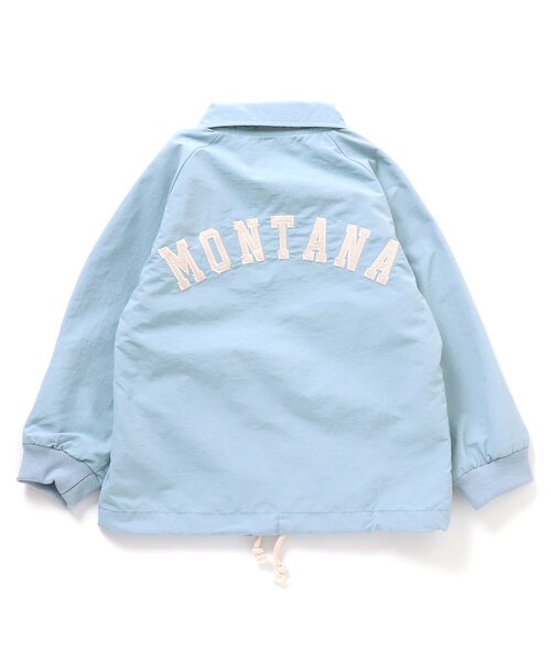 BREEZE(ブリーズ)の「バックロゴコーチジャケット(テーラードジャケット・キッズ・ブラック/サックスブルー・110/80/140/90/100/120/130)」の10枚目の写真