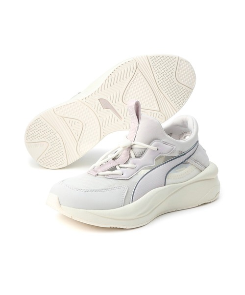 PUMA（プーマ）の「PUMA プーマ ウィメンズ RS カーブ ミュール スニーカー（スニーカー・レディース・シルバーグレー/オフホワイト・22.0cm/25.5cm/24.5cm/23.5cm/26.0cm/22.5cm/23.0cm/25.0cm/24.0cm）」の13枚目の写真