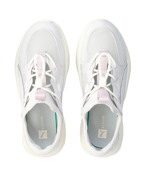 PUMA（プーマ）の「PUMA プーマ ウィメンズ RS カーブ ミュール スニーカー（スニーカー・レディース・シルバーグレー/オフホワイト・22.0cm/25.5cm/24.5cm/23.5cm/26.0cm/22.5cm/23.0cm/25.0cm/24.0cm）」の6枚目の写真