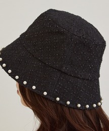 デニムパールバケットハット