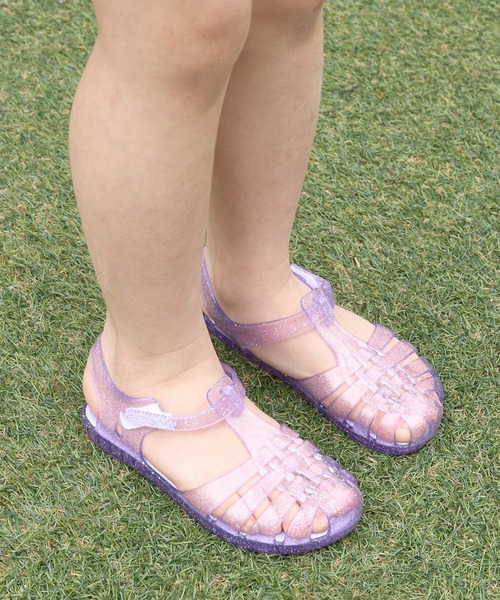 BAYFLOW（ベイフロー）の「FOジェリーサンダル(KDS)（サンダル・キッズ・ラベンダー/セージグリーン/シルバーグレー・19.0cm/18.0cm/21.0cm/17.0cm/20.0cm）」の3枚目の写真