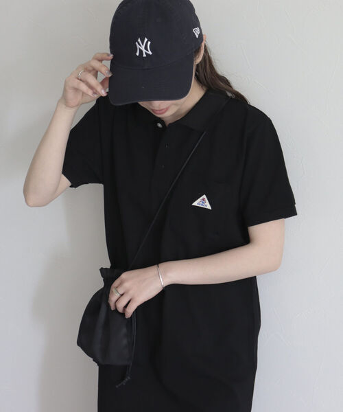 GEVACO(ゲバコ)の「【GEVACO/ゲバコ】ヘビーカノコポロワンピース(ワンピース・レディース・ブラック/ネイビー・38)」の1枚目の写真