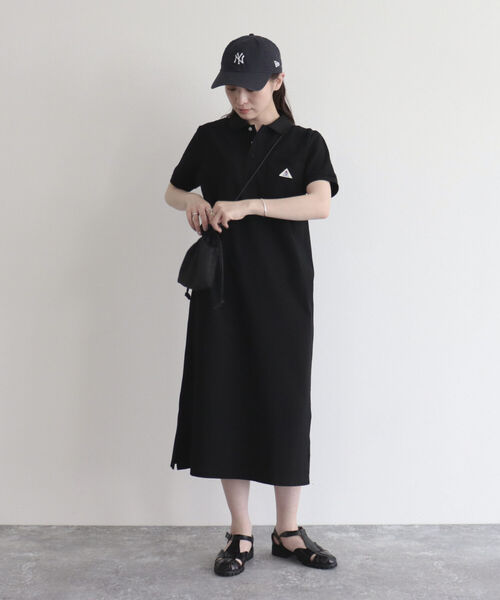 GEVACO(ゲバコ)の「【GEVACO/ゲバコ】ヘビーカノコポロワンピース(ワンピース・レディース・ブラック/ネイビー・38)」の12枚目の写真