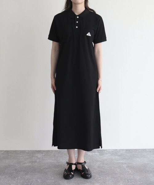 GEVACO(ゲバコ)の「【GEVACO/ゲバコ】ヘビーカノコポロワンピース(ワンピース・レディース・ブラック/ネイビー・38)」の20枚目の写真