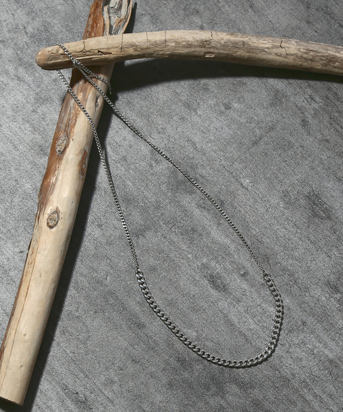 MYSELF ABAHOUSE（マイセルフアバハウス）の「【Leonor】選べる 切替デザイン ユニセックス 喜平チェーン ネックレス（ネックレス・メンズ・その他2/その他3/その他1・フリー）」の5枚目の写真