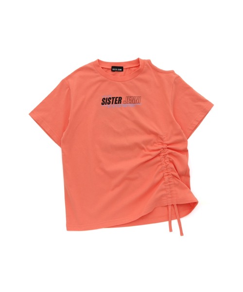 SISTER JENNI（SISTER JENNI）の「接触冷感ドロストBIGTシャツ（Tシャツ/カットソー・キッズ・ブラック/オフホワイト/オレンジ・140cm/160cm/150cm/130cm）」の17枚目の写真