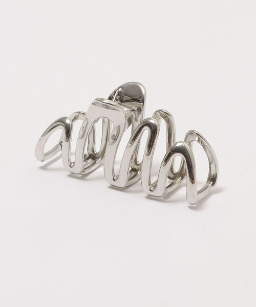 NOLLEY’S Sophi（ノーリーズソフィ）の「ラセンメタルクリップ（バレッタ/ヘアクリップ・レディース・ゴールド/シルバー・FREE）」の4枚目の写真