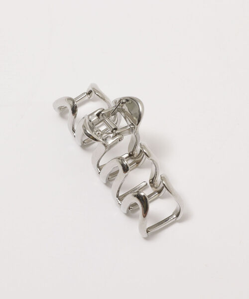 NOLLEY’S Sophi（ノーリーズソフィ）の「ラセンメタルクリップ（バレッタ/ヘアクリップ・レディース・ゴールド/シルバー・FREE）」の5枚目の写真