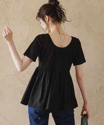 Andemiu | ペプラムカットドッキング960861(Tシャツ/カットソー)