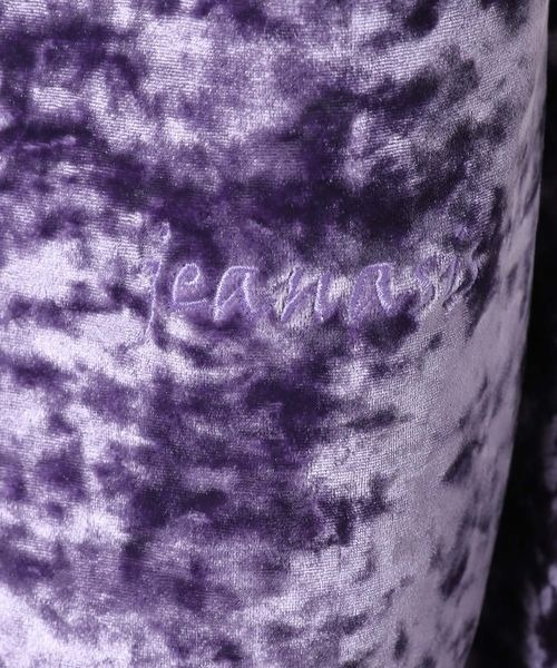 JEANASIS（ジーナシス）の「シャイニーベロアトートBAG/908199（トートバッグ・レディース・グレー系その他/パープル系その他・FREE）」の12枚目の写真