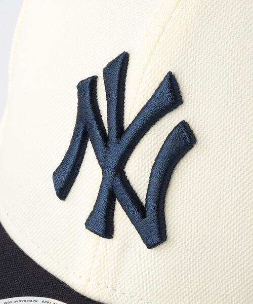 NEW ERA（ニューエラ）の「【別注】＜NEW ERA×green label relaxing＞LP 950 NY キャップ（キャップ・メンズ・オフホワイト/ネイビー・FREE）」の13枚目の写真