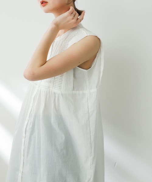 SENSE OF PLACE by URBAN RESEARCH（センスオブプレイスバイアーバンリサーチ）の「インドタックデザインブラウス（シャツ/ブラウス・レディース・ブラック/ライトブルー/オフホワイト・ONE）」の22枚目の写真