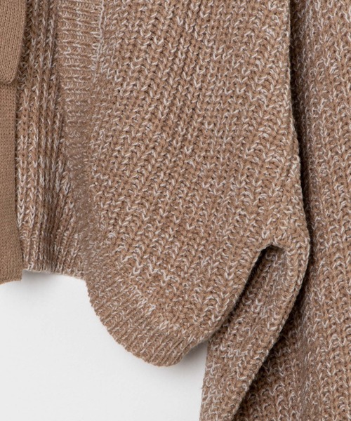 WEGO（ウィゴー）の「WEGO/リボンニットボレロ（カーディガン/ボレロ・レディース・ベージュ/ホワイト/サックスブルー/ブラック/グリーン/ピンク/ブラック系その他5・FREE）」の19枚目の写真