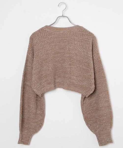 WEGO（ウィゴー）の「WEGO/リボンニットボレロ（カーディガン/ボレロ・レディース・ベージュ/ホワイト/サックスブルー/ブラック/グリーン/ピンク/ブラック系その他5・FREE）」の22枚目の写真