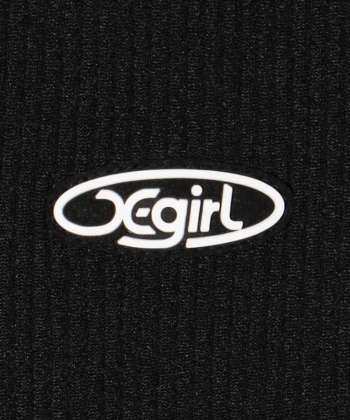 X-girl(エックスガール)の「L/S HENLEY NECK TOP(Tシャツ/カットソー・レディース・ライトブルー/ブラック/ホワイト・M/S)」の8枚目の写真