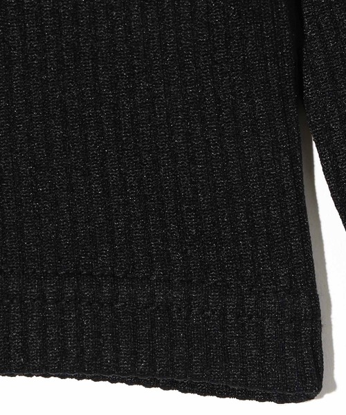 X-girl(エックスガール)の「L/S HENLEY NECK TOP(Tシャツ/カットソー・レディース・ライトブルー/ブラック/ホワイト・M/S)」の10枚目の写真