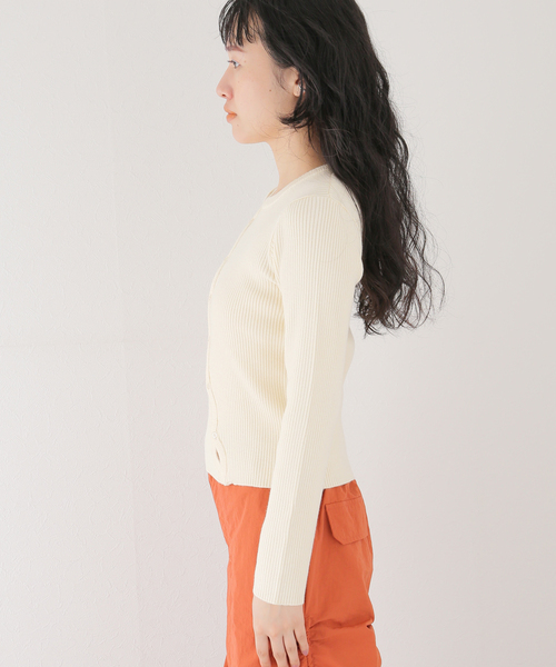 ANNA SUI NYC（アナ スイ エヌ ワイ シー）の「【ANNA SUI NYC/ アナスイエヌワイシー】リブニットトップス（ニット/セーター・レディース・ブラック/ホワイト・MEDIUM/LARGE）」の11枚目の写真