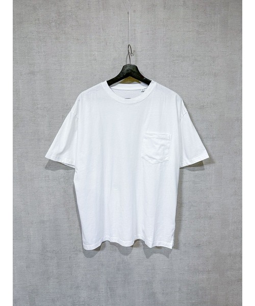 cuffne（カフネ）の「【Un】【it】【cuffne(カフネ)】ポケット付き半袖Tee&タンクトップ（アンサンブル・レディース・オリーブ/チャコールグレー/ベージュ/ホワイト/ブラウン・S/M/L）」の2枚目の写真