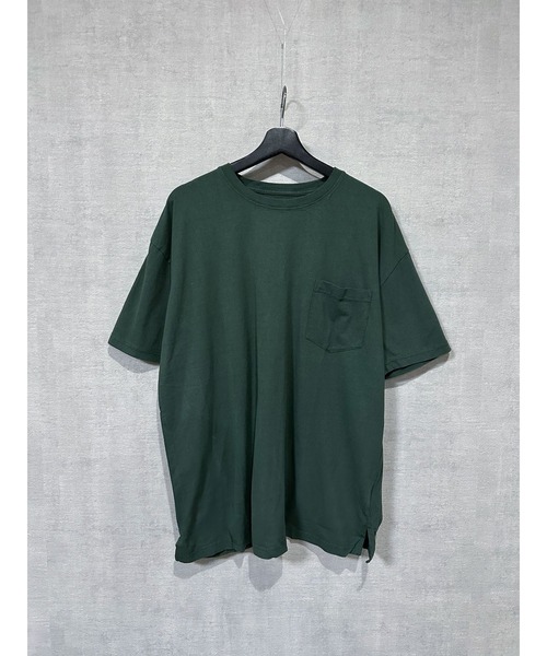 cuffne（カフネ）の「【Un】【it】【cuffne(カフネ)】ポケット付き半袖Tee&タンクトップ（アンサンブル・レディース・オリーブ/チャコールグレー/ベージュ/ホワイト/ブラウン・S/M/L）」の5枚目の写真