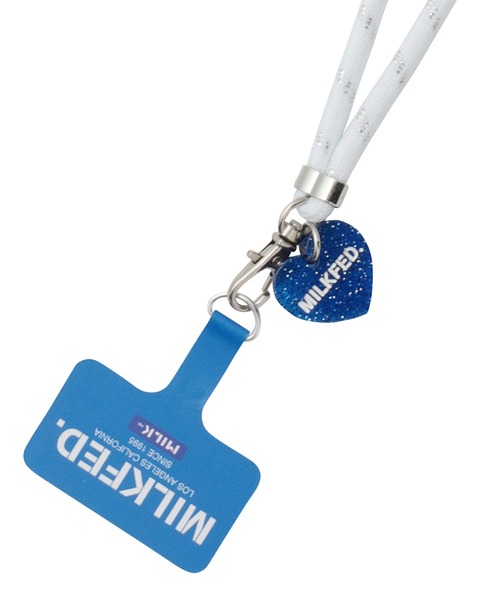 MILKFED.（ミルクフェド）の「MILKFED. PHONE STRAP BLUE（スマホグッズ・レディース・ブルー・ONE SIZE）」の6枚目の写真