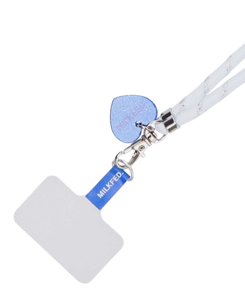 MILKFED.（ミルクフェド）の「MILKFED. PHONE STRAP BLUE（スマホグッズ・レディース・ブルー・ONE SIZE）」の7枚目の写真