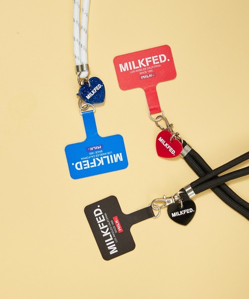 MILKFED.（ミルクフェド）の「MILKFED. PHONE STRAP BLUE（スマホグッズ・レディース・ブルー・ONE SIZE）」の10枚目の写真