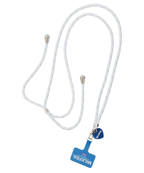 MILKFED.（ミルクフェド）の「MILKFED. PHONE STRAP BLUE（スマホグッズ・レディース・ブルー・ONE SIZE）」の2枚目の写真