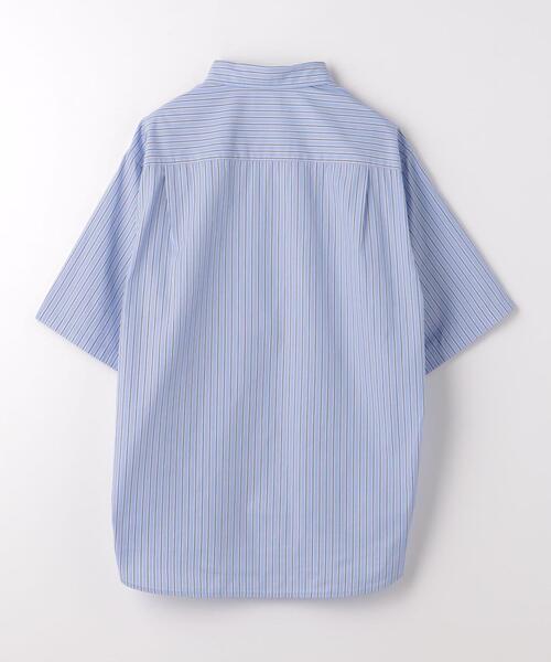 green label relaxing（グリーンレーベルリラクシング）の「ストライプパターン ジャストルーズ シャツ（シャツ/ブラウス・メンズ・ライトブルー/ホワイト/ケリー・S/M/XL/L）」の14枚目の写真