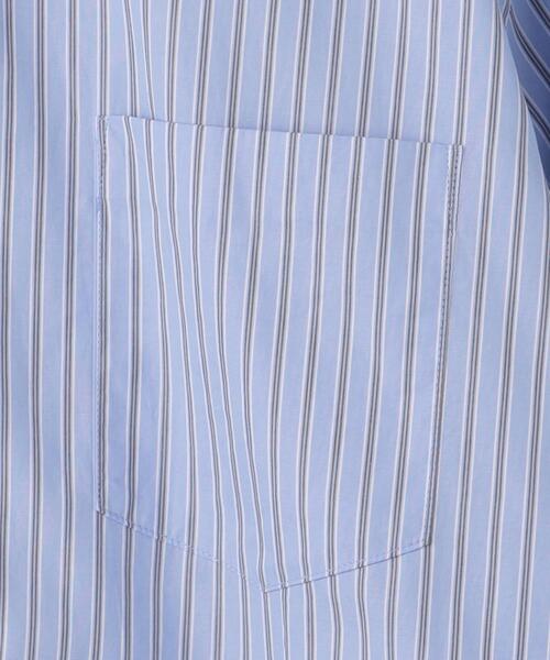 green label relaxing（グリーンレーベルリラクシング）の「ストライプパターン ジャストルーズ シャツ（シャツ/ブラウス・メンズ・ライトブルー/ホワイト/ケリー・S/M/XL/L）」の19枚目の写真