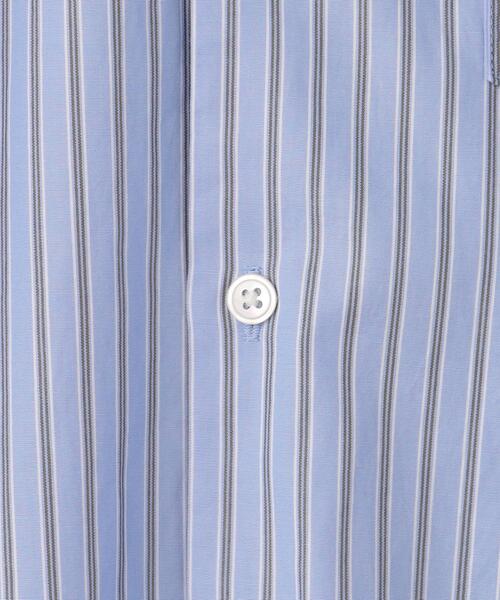 green label relaxing（グリーンレーベルリラクシング）の「ストライプパターン ジャストルーズ シャツ（シャツ/ブラウス・メンズ・ライトブルー/ホワイト/ケリー・S/M/XL/L）」の18枚目の写真