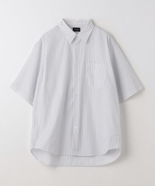 green label relaxing（グリーンレーベルリラクシング）の「ストライプパターン ジャストルーズ シャツ（シャツ/ブラウス・メンズ・ライトブルー/ホワイト/ケリー・S/M/XL/L）」の20枚目の写真